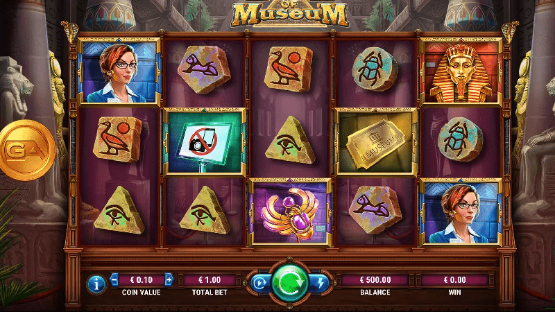 Newly released GameArt adventure slot: Book of Museum